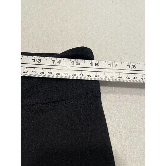 Balance Collection Size XL Women's Black Floral Colorblock Leggings Yoga Workout - Picture 4 of 10